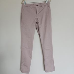 GAP Broken In Straight Khaki Pants Trousers  Size 4 Pink Mauve